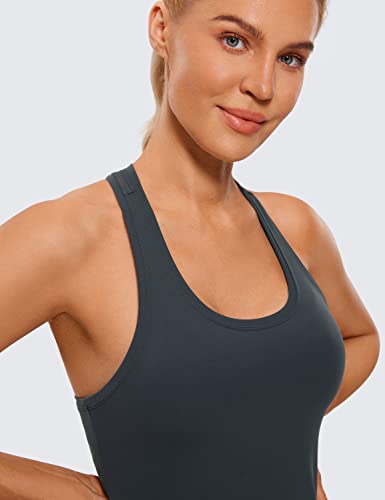 CRZ YOGA Regatas Femininas Para Treino Racerback, Sem Mangas, Camisetas Atléticas Para Ioga, Camisol
