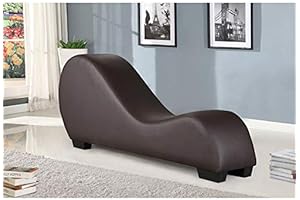 Kolar Faux Leather Yoga Chaise Lounge Chair