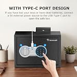 Bonsaii Safe Box with Electronic Keypad for Home Office, 0.6 Cu.Ft - Image 7