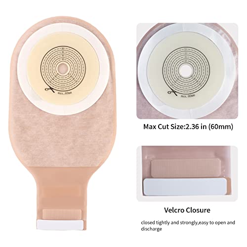 20 Pack One-Piece Ostomy Bag
