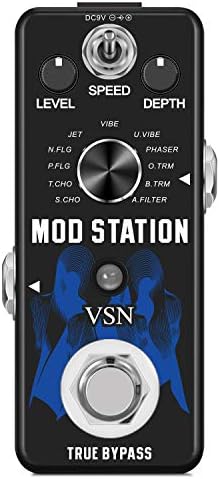 VSN Guitar Modulation Effect Pedal Digital Mod Station Pedals With 11 Kinds Classic Effect for Electric Guitar