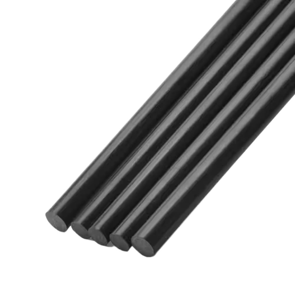 Asta Quadrata In Fibra Di Carbonio 500mm – 5mm? – Per Modelli Aerei RC E Droni – Nera