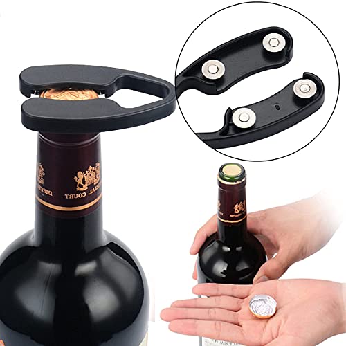 Miniatura 5 de Dcqq 4 Piezas Cortacápsula Cortador Papel Vino Cortador Cápsulas Para Vino Cortador De Botellas De Vino Accesorio Para Botellas De Vino Para Quitar El Papel De Aluminio Las Botellas Vino