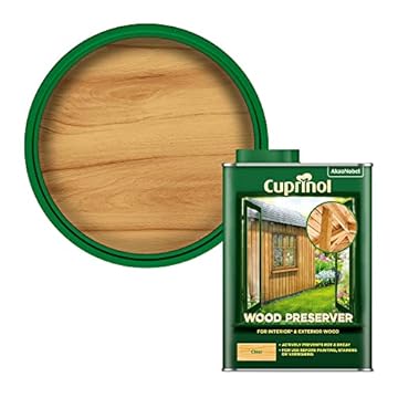 Cuprinol 5330417 Wood Preserver - Clear - 1L