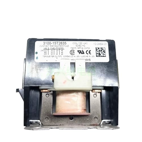 Relé contactor 3100-15T2635 30A con bobina de 120V para motores de climatización