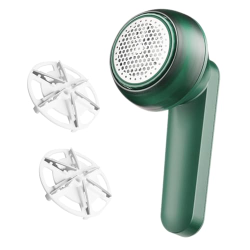 HIAKDOFT 充電式コンパクト毛玉取り器 電動ファブリックピリングリムーバー 衣類用セーターふわふわ除去器 携帯便利 トラベル対応