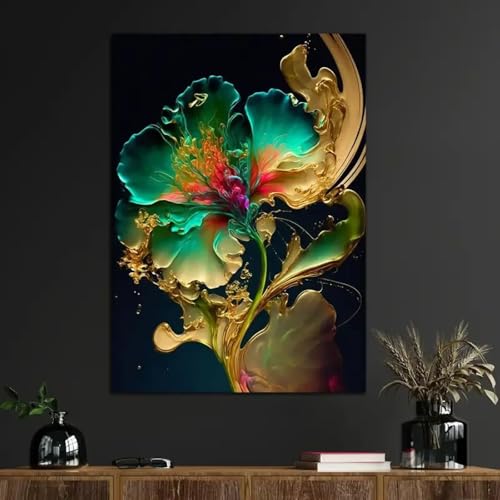 Peinture 50x70cm sans cadre pour habiller un mur blanc vide