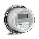 120V 2 Wire Digital Electric KWH Meter, RV Watt Hour Energy Meter, Power Consumption Monitor for RV Trailer, Camper & Home Electrical System (120, Volts (AC))
