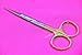 Suture Scissor Curved Super Cut Sharpness 11 cm-Premium German Tungsten Carbide Inserts Gold Handle (Straight Blades)