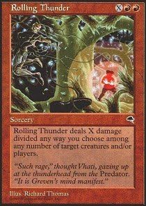 Magic The Gathering - Rolling Thunder - Tempest