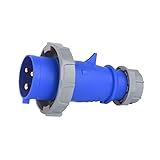 IP67 waterproof aviation connector 3 core 16A three-phase explosion-proof industrial socket 220V(Industrial plug)