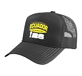 FIFA World CUP26 Ecuador Trucker Hat with Adjustable Mesh Back, Black