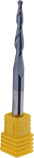 BERWENNY 1Pc 3.175mm 4mm 6mm HRC55 2F Carbide Tapered Ballnose End Mills Router Bit CNC Taper Milling Cutter (Dimensions : R0.5x20.5xD4x50L)
