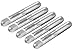 Accusize Industrial Tools 5 Pcs M10x1.0 HSS Metric Spiral Point Taps, ANSI, Ground, 2 Fl, SPT-10M-10x5