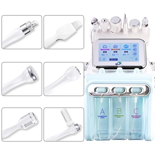 Hydrogen Oxygen Facial Care Machine Professional 6 in 1 Machine, Face Skin Care Devices for Home Beauty Salon - Image 3