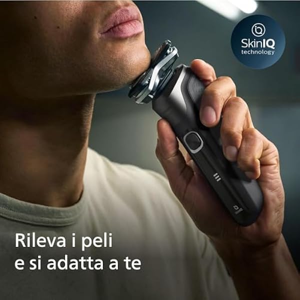 Сухая и влажная электробритва Philips Shaver Series 5000 угольно-серого цвета 1 x встроенный выдвижной триммер мягкий чехол модель S5887 13