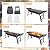 ZMYTHOPIA Charcoal grill foldable Outdoor smokeless foldable barbecue grill Portable grill Camping grill Cold rolled steel Suitable for 3-5 people With portable package 32×9×13in?L×W×H?