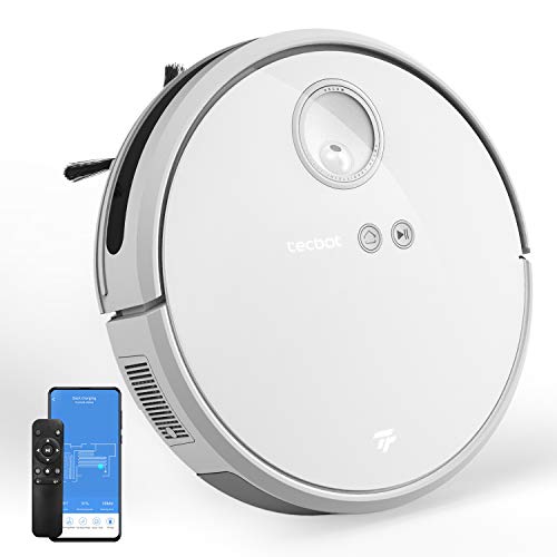 TECBOT Robot Vacuum Cleaner with Intelligent Visual Map and Navigation, ...
