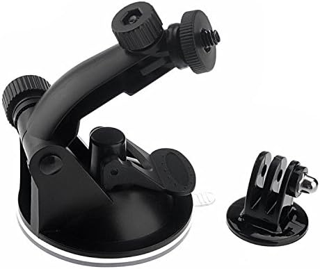 Suction Cup Mount For GoPro HD HERO 1 2 3 Camera+Tripod Adapter+Screw+Nut