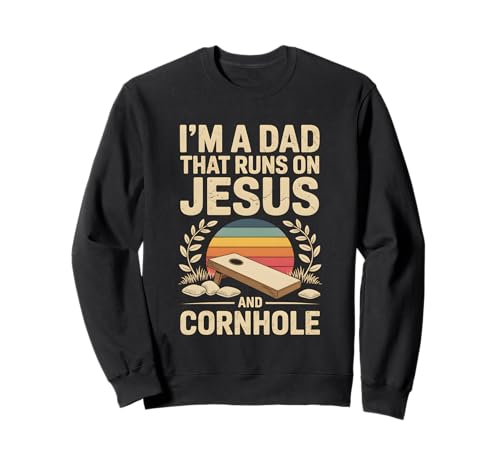 I'm a Dad That Runs on Jesus and Cornhole ���B���e�[�W �N���X�`���� �g���[�i�[