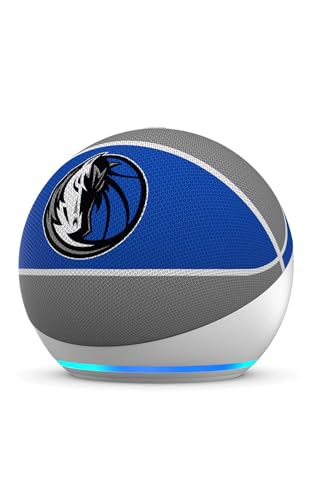 Image of Amazon Echo Dot (newest model) | Officially Licensed NBA Limited-Edition | Dallas Mavericks