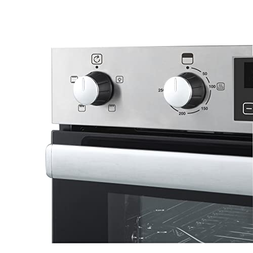 Belling BI702FPCT Built Under Double Oven with Catalytic Liners - Stainless Steel - Image 5