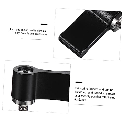 Unomor 2Pcs Type Shaped Screws for Camera Adjustable Screws with Rotating Knob and Wing Nut Design for Secure Tightening