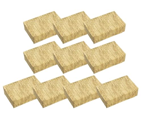 松本 使い捨て容器 エコボックス 竹皮紙 使い捨て弁当箱 日本製 10個入 竹皮柄 本体:約17.5×11.5×4.9cm/フタ:約18.2×11.6×4.2cm TEK-6H