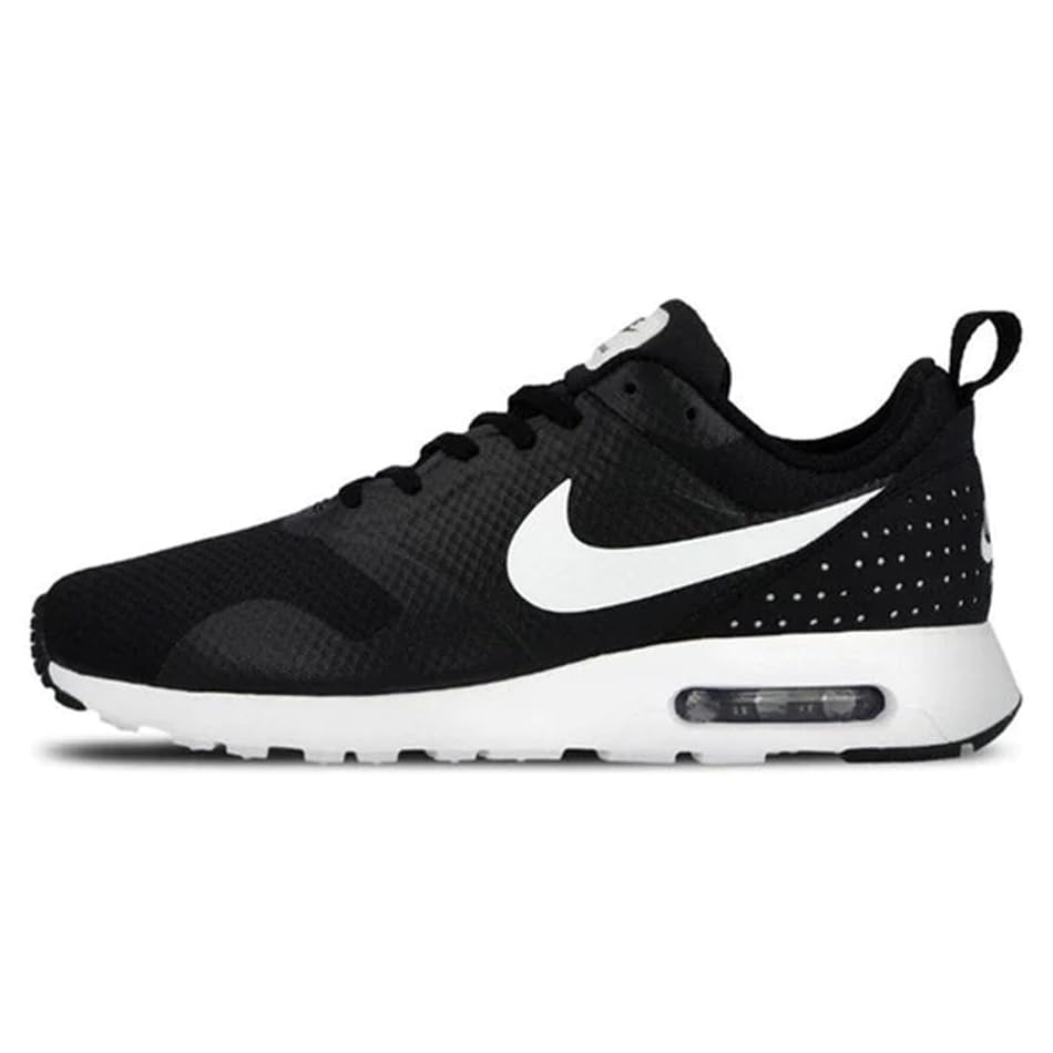 NIKE Air Max Tavas Baskets pour homme, noir/blanc, 45.5 EU