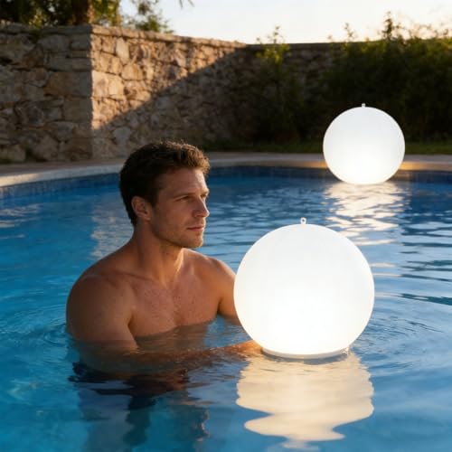 Éclairage de jardin RVB télécommandé étanche en PVC pour piscine - 3