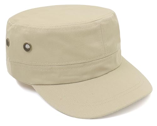 Image of Unisex Basic Cadet Army Caps Everyday Military Style Hat