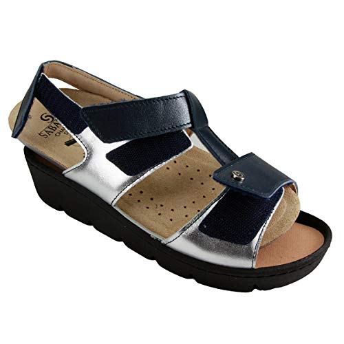 Sabatini S 1066 Blu Argento - Calzatura Pratica e