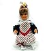 Folk Artesanía Muñeca Regional colección de 15 cm Vestido típico Madrileña Chulapa Madrid España, Nueva y Original.