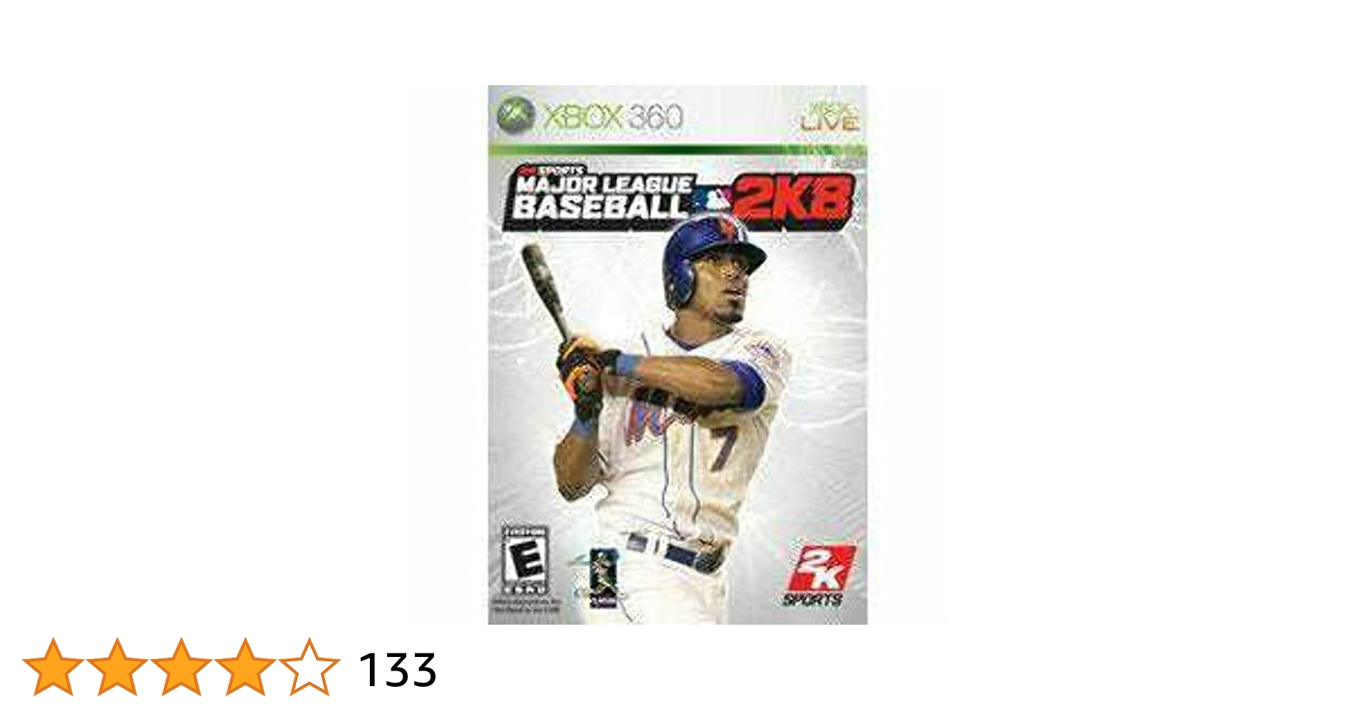 Major League Baseball 2k8 (輸入版) Major League Baseball 2K8 Bilingual - Walmart.com
