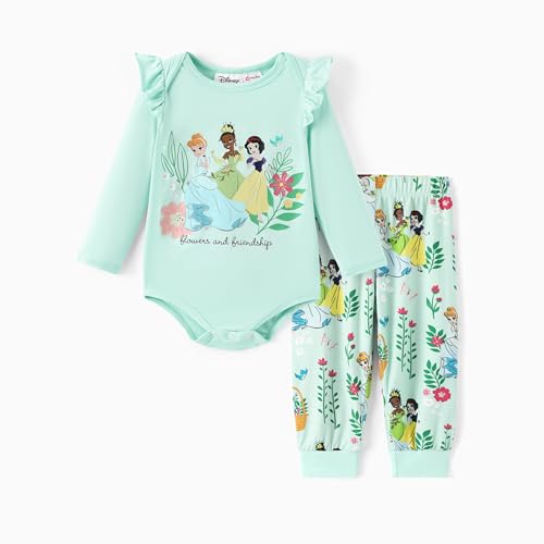 Disney Winnie the Pooh Yoda Minnie Mouse Creeper Bodysuits Baby Girl/Boy Organic Cotton Long Sleeve Fall Outfits 0-18 Months