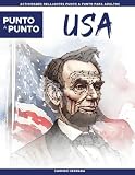  USA – Punto a punto para adultos: Rompecabezas difíciles con más de 15.000 puntos  Actividad relajante y antiestrés con monumentos y paisajes de Estados Unidos