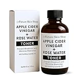 Apple Cider Vinegar + Rose Water Toner - Prevent Breakouts and Minimize Blemishes with Soothing Lavender Oil, ACV Face Toner