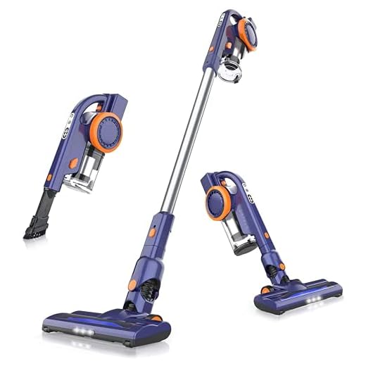 ORFELD Cordless Vacuum, 18000pa Stick Vacuum 4 in 1,Up to 50 Minutes Runtime, with Dual Digital Motor for Deep Clean Whole House