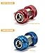 Apeixoto AC R134A Adapter Fittings Adjustable R134A R-134A Connector 1/4 Inch Quick Connector with Manifold Gauge Set