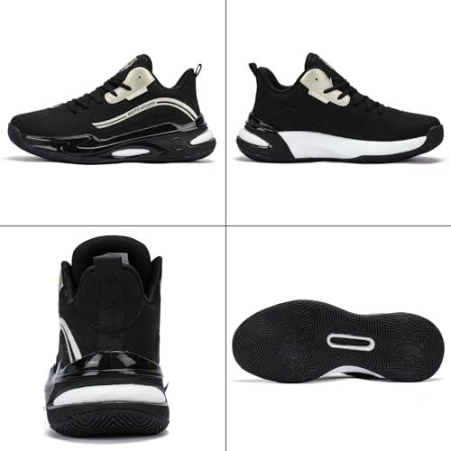 Image of Beita High Upper Basketball Shoes for Men Sneakers Breathable Sports Shoes Anti Slip
