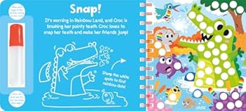 Hardcover Rainbow Dots Animals Book