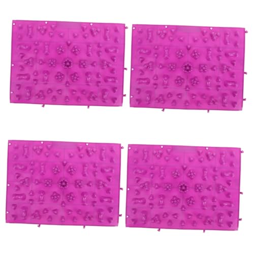 Portable Acupressure Foot Massage Mat, Rosy 39×29 cm