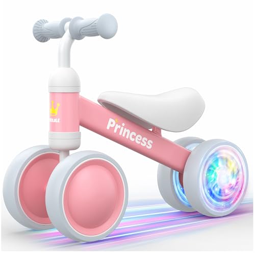 BEKILOLE Baby Balance Bike for 1 Year Old Girl...