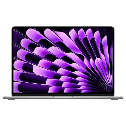 2023 Apple MacBook Air con Apple M2 8-Core CPU/10-Core GPU (15-Pulgadas, 8GB RAM, 512GB SSD) (QWERTY Spanish) Gris Espacial (Reacondicionado)