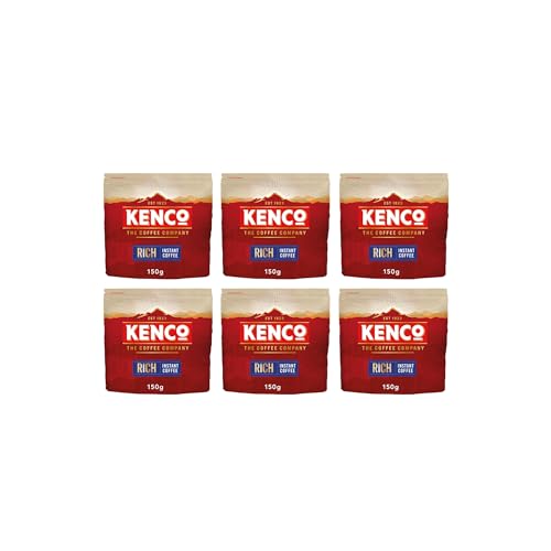Kenco Rich Instant Coffee Eco Refill 150 g (Pack of 6)