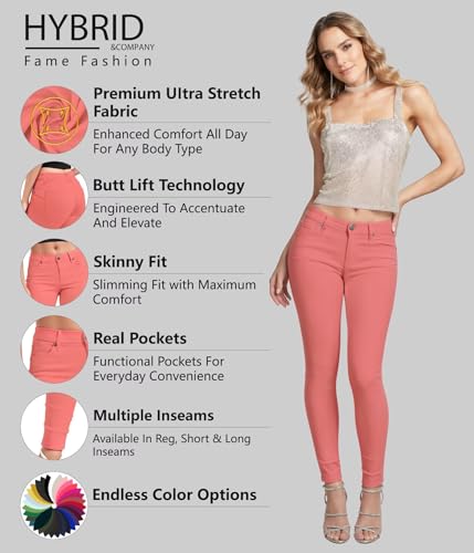 Image of Hybrid & Company Women's Stretch Denim Jeans