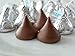 Hershe'yKISSES Milk Chocolate Candy, Approx 60 Pieces Solid Milk Chocolate Kisses In Siver Foil Wrap