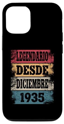Carcasa para iPhone 14 Legendario Desde Diciembre 1935 - Cumpleaños 89 Años
