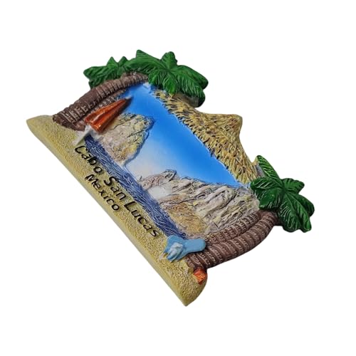 Imán decorativo souvenir Cabo San Lucas México miniatura 4