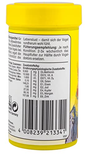 Vitakraft Uccello doktors, rafforzare Medio per